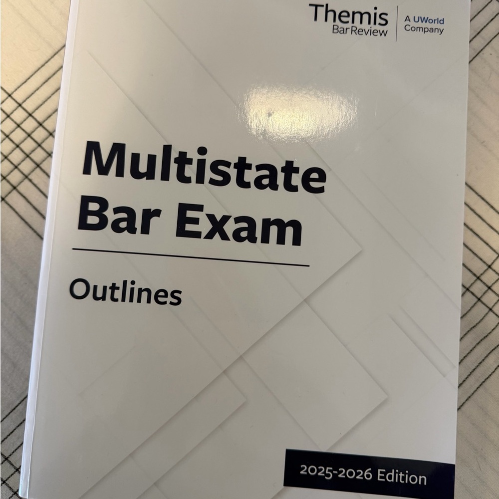 Themis Multistate Bar Exam Outlines NEW UNUSED